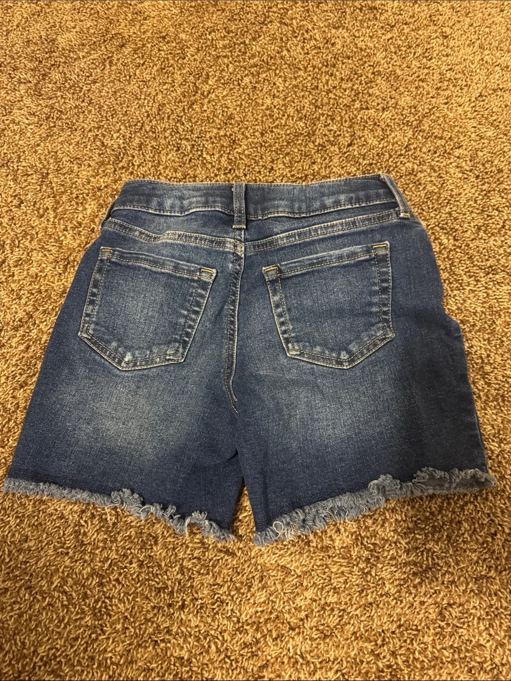 jumping beans Dark Blue Distressed Denim Shorts